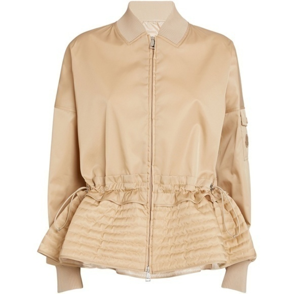 MONCLER Peplum Baldah Bomber Jacket NWT